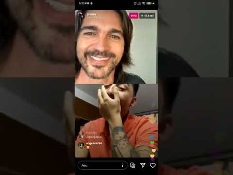 Lokillo Florez with Juanes singing / JUANES AND LOKILLO improvising