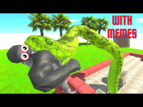 CRAZY GREEN TITANOBOA ATTACK UNITS - WITH MEMES  - ARBS