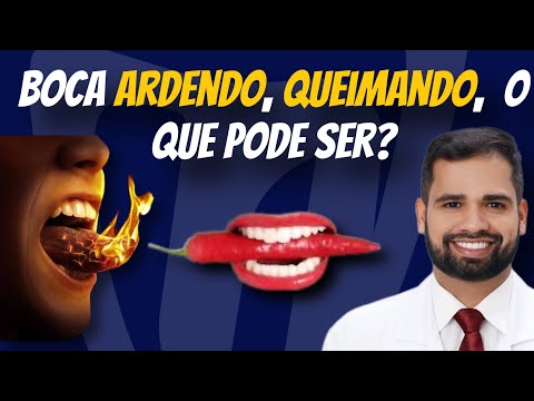 Boca ardendo, língua ardendo, lábio ardendo, garganta ardendo, o que pode ser? #refluxo #candidíase