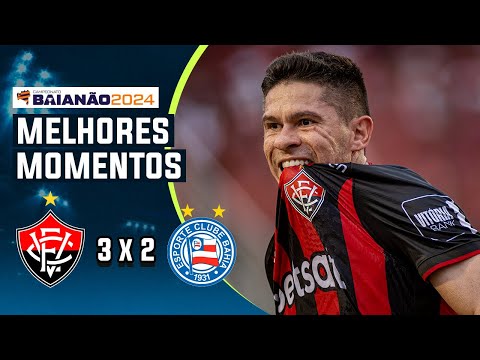 VITÓRIA 3 X 2 BAHIA | MELHORES MOMENTOS - PARTIU BATEU