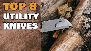 Top 8 Utility Knife and Box Cutters for EDC 2021