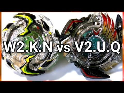 Wild Wyvern .K.N vs Victory Valkyrie .U.Q - BATALHA BEYBLADE BURST! ベイブレードバースト