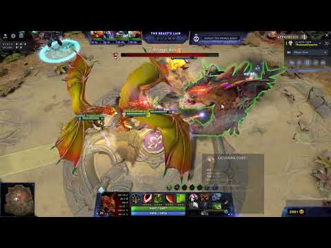 INFINITE JUGGERNAUT OMNISLASH BUILD, PRIMAL BEAST GETS REKT AGHANIMS LABYRINTH