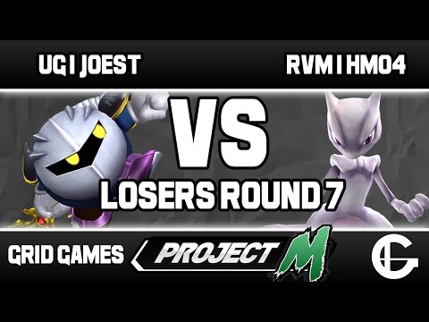 UG | JoeST (Metaknight) VS RVM | HM04 (Mewtwo) | Grid PM Weekly 66 | Losers Round 7