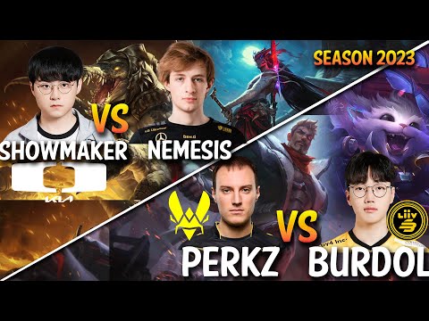 DK Showmaker vs Nemesis | VIT Perkz vs LSB Burdol - Patch 13.19 KR Ranked