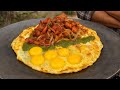 Tandoori Chicken 6 Eggs Roll The Ultimate Indian Street Food Monster