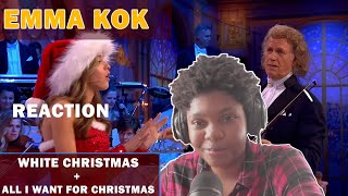 Emma Kok Sings White Christmas + All I want for Christmas  with André Rieu