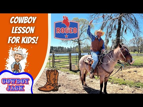 Cowboy Lesson for Kids
