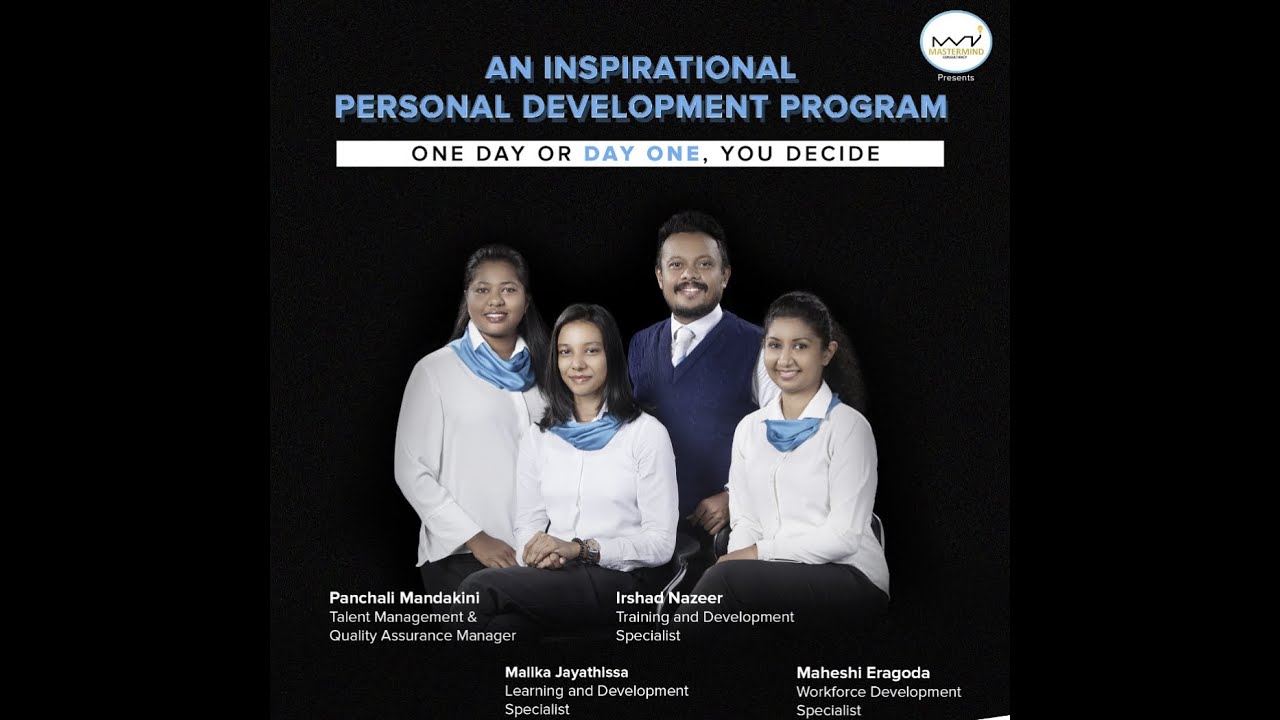 An Inspirational Personal Development Program **ONE DAY OR DAY ONE, YOU DECIDE**