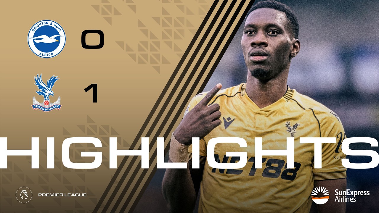 Brighton & Hove Albion vs Crystal Palace Highlights
