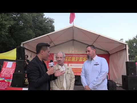 BẠN BÈ ĐỨC CẢM XÚC TẠI ´VƯỜN BIA VIỆT´ TẠI LỄ HỘI BIER BERLIN LẦN THỨ 23