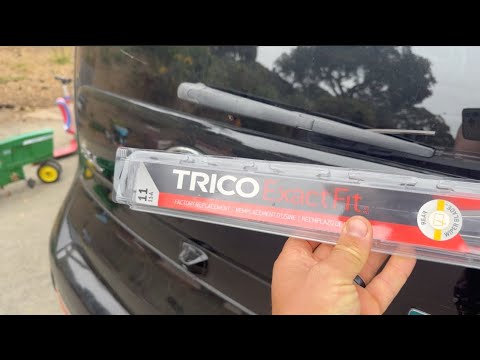 How To Replace Rear Wiper Blade 2016 Kia Soul EV TRICO Exact Fit