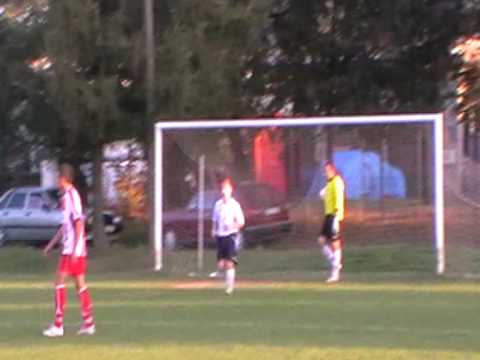 Czekaj Ropczyce - LKS Łopuchowa 09/10 gol Piotr Pociask