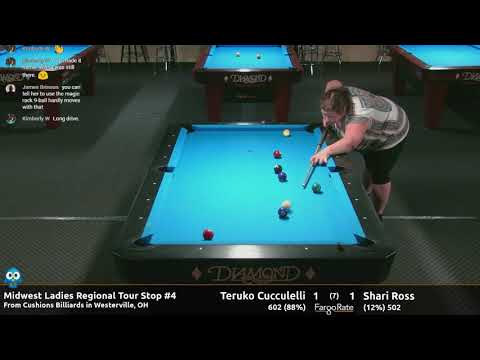 Teruko Cucculelli vs Shari Ross (Finals) - 2018 MLRT Stop #4