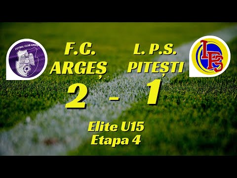 FC ARGES 2 - 1 LPS PITESTI ( 0-1)  Elite U15 fotbal juniori rep.1