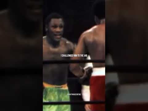 Joe Frazier on Fighting Muhammad Ali 🥊