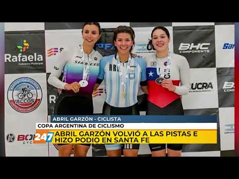 Abril Garzón volvió a las pistas e hizo podio en Santa Fe | Grito Sagrado