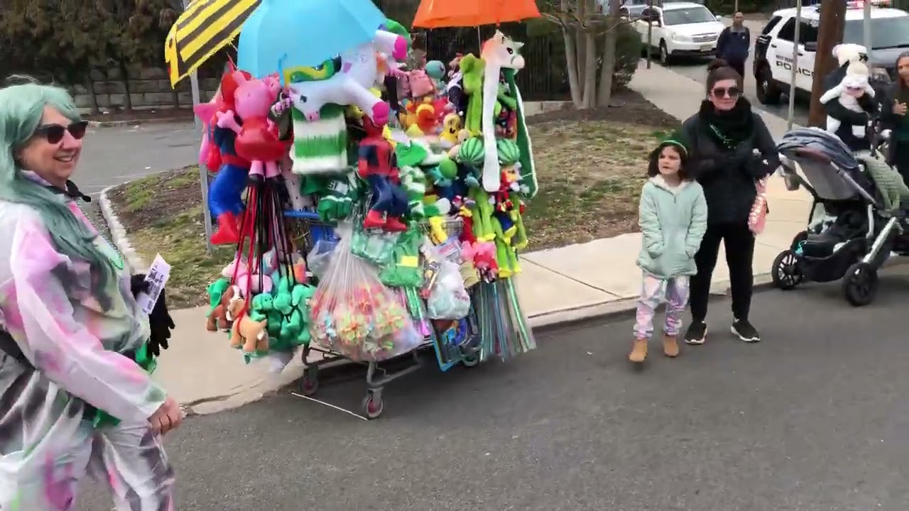 West Orange Arts Council at the West Orange St. Patrick's Day Parade 2023 with DKVenmoney 2