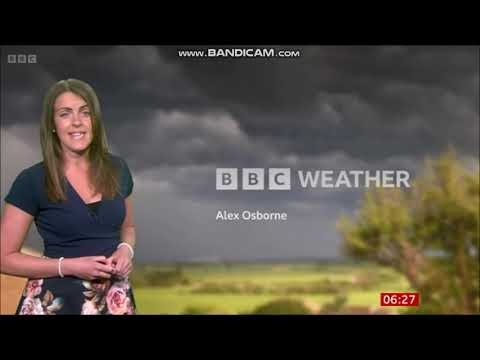 Alex Osbourne BBC Points West weather on BBC ONE June 13th 2023 in HD! - 60 FPS