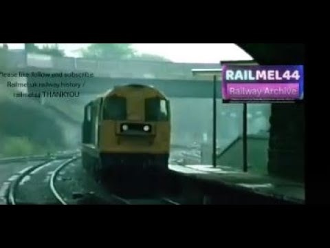 20303 With 20304, NOT DRS on Southbound freight. Rotherham 06/05/1986. Class 20.