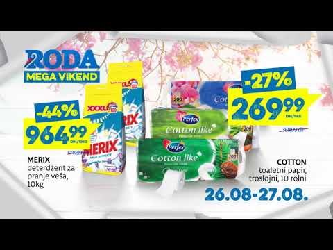 Roda MEGA vikend 26 - 27.08.2017.