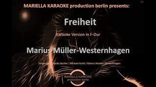 Marius Müller Westernhagen - Freiheit (Karaoke Version)