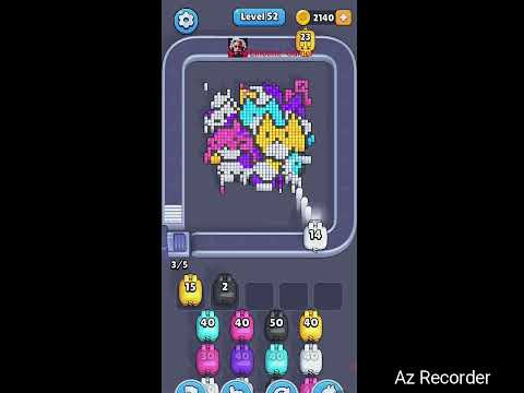 Pixel Flow Level 52 Walkthrough