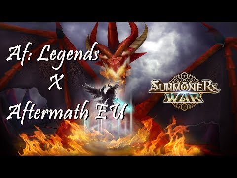 War 4# RUMO AO LEGEND# SUMMONERS WAR GVG G3# Af: Legends X Aftermath Eu - Ronaldo SW.
