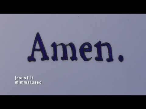 Padre Nostro DIO NEI CIELI