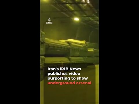Iran's IRIB News publishes video purporting to show underground arsenal