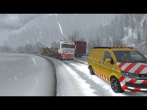 ETS2 1.30.2.2s (Special Transport DLC!!!) - DAF XF Euro6 - Stavanger (N) - Oslo (N)