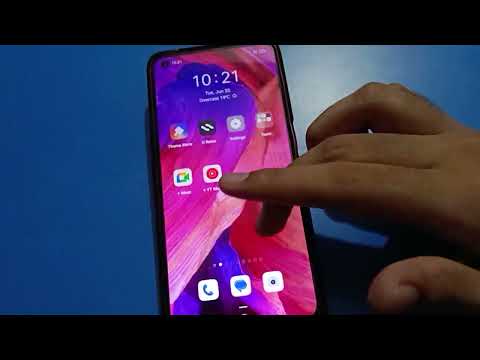 Split screen oppo A74 5g, how to turn on screen split mode