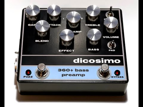 DiCosimo Audio 360+ Bass Preamp (Acoustic 360) image 7