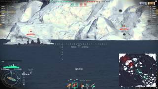 나가토 410mm주포로 극딜하는 영상