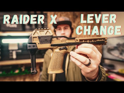 Flux Raider X Changes - Release Lever