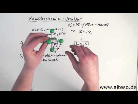 Komplexchemie Teil 2 - Struktur der Komplexe