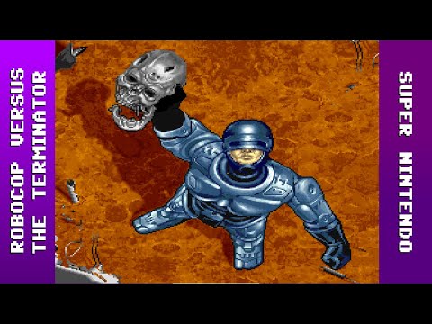 RoboCop Versus The Terminator Longplay (SNES) [QHD]