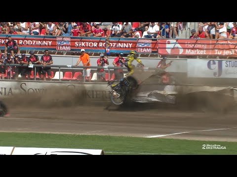 WYPADEK MATEUSZA DULA w MECZU POLONIA BYDGOSZCZ vs PSŻ POZNAŃ 2024