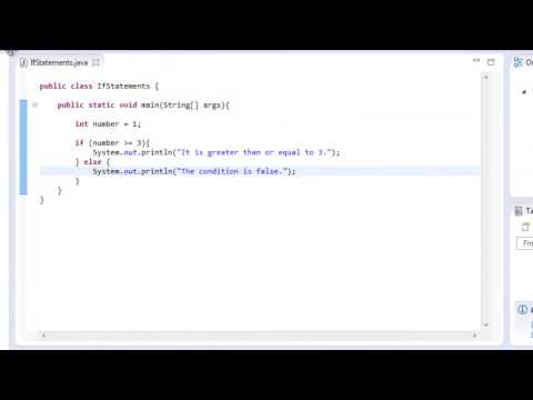 Java Programming: 6 - If / Else If Statements