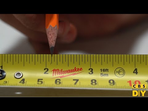 CBS DIY | Reading a Tape Measure