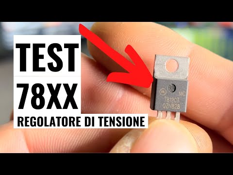 Come si controlla un regolatore di tensione 78XX