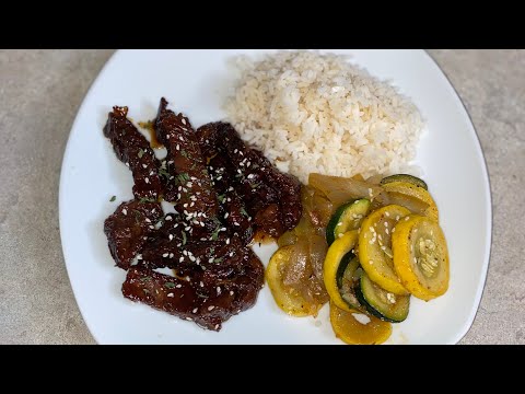 TEDDY'S KITCHEN (HOW TO -Make Honey Soy Ribeye)