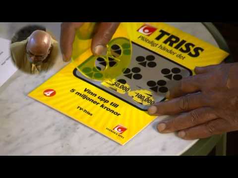 Triss: Amanuel från Lidingö skrapar Triss - Nyhetsmorgon (TV4)