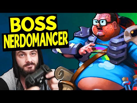 Big Drunk Satanic Massacre - NERDOMANCER Boss Fight How to Walkthrough