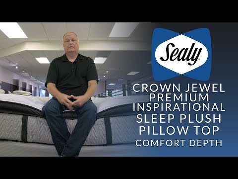 Sealy Crown Jewel Premium Inspirational Sleep Plush...