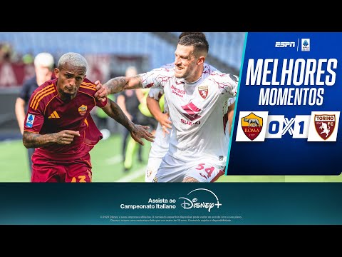 Gols e lances de Roma x Torino