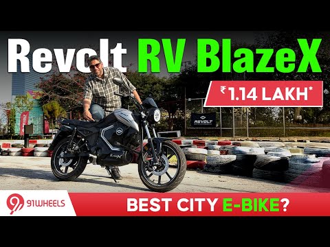 Revolt RV Blaze X first look and walkaround video || Best City Electric Motorcycle?