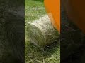 Small 2x2 Round Hay Baler #tractor #hay #haymaking