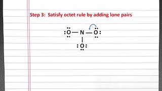 CHEMISTRY 101 - Drawing Lewis Structures: Resonance, nitrate