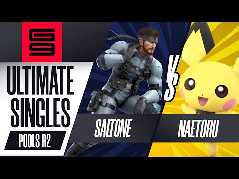 SALTONE (Snake, Roy) vs NaetorU (Pichu) - Ultimate Singles Pools Winners Semi-Final  - Genesis 9